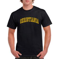 Christiania Black Trendy T-shirt