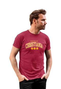 Christiania Trendy Burgundy T-shirt