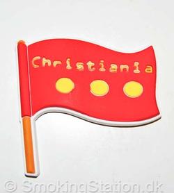 Christiania Flag fridge Magnet