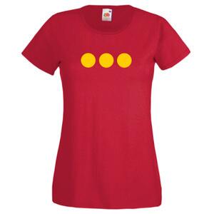 Christiania Dame T-shirt Rød