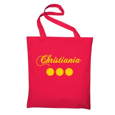 Christiania Red Tote bag
