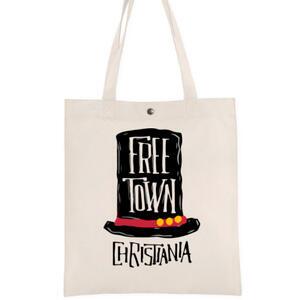 FREE TOWN HEAVY WEIGHT CANVAS SOFT SHOPPINGBAG W/ POCKET