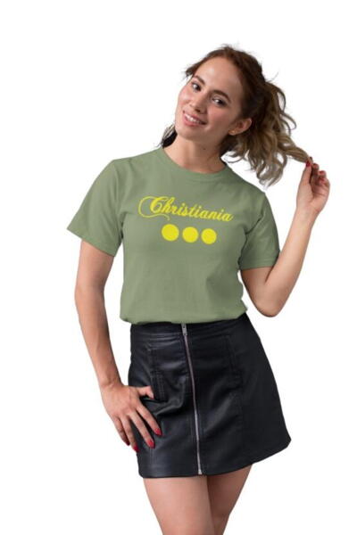 Christiania Basic Green t-shirt