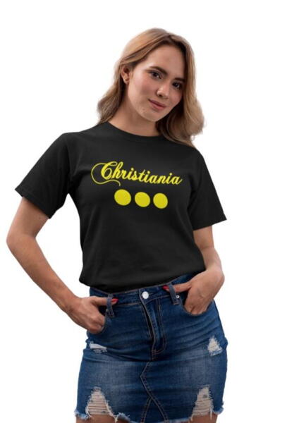 Christiania Basic  black  T-shirt
