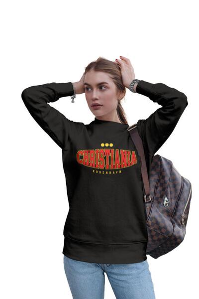 Christiania Unisex Black Sweatshirt