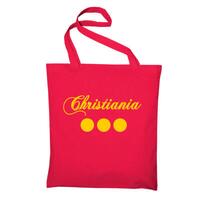 Christiania Red Tote bag