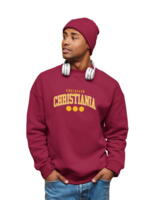 Christiania Collage Style Neckcrew Sweatshirt