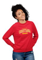 Christiania  Collage Style Crewneck  sweatshirt