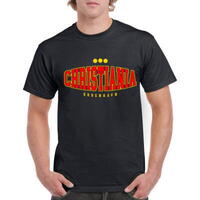 Christiania Urban Classic Unisex Black T-shirt