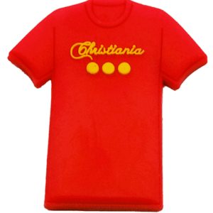 Christiania Køleskabsmagneter - T-Shirt Edition