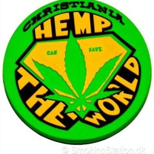 Christiania Køleskabsmagneter - Hemp Can Save The World