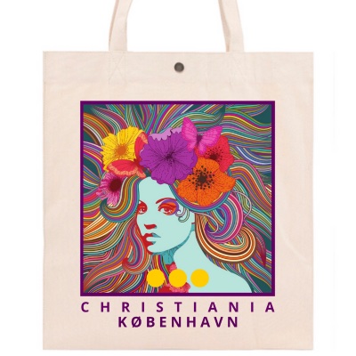Christiania Canvas Mulepose, som kan bruges til shopping.