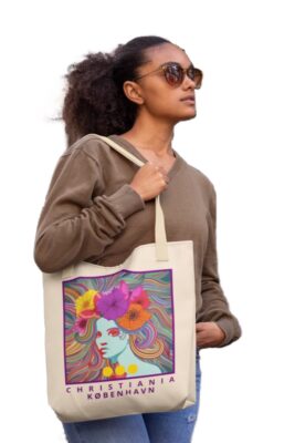 Christiania Canvas Mulepose, som kan bruges til shopping eller som en praktisk hverdagstaske