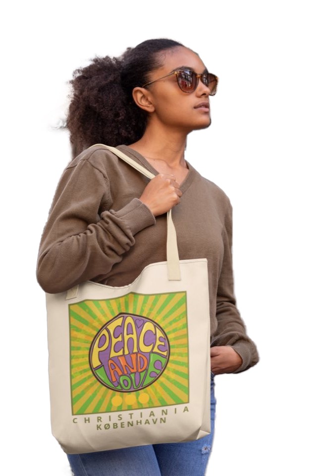 Christiania Canvas Mulepose, som kan bruges til shopping eller som en praktisk hverdagstaske