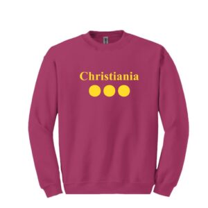 Christiania Sweatshirt- det ikoniske symbol fra københavns fristad.