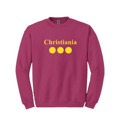 Christiania Sweatshirt- det ikoniske symbol fra københavns fristad.