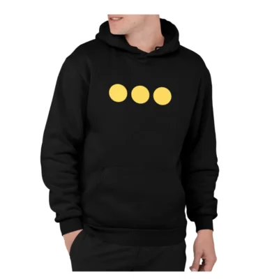 Christiania Logo Black Hoodie Unisex