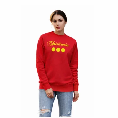 Christiania Classic Red Sweatshirt Unisex