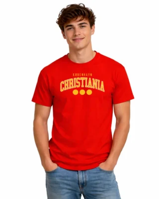 Christiania College Red Unisex T-shirt