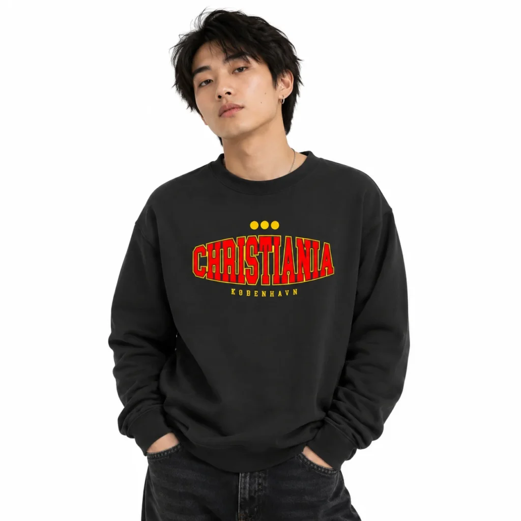 Christiania-Urban-Crewneck-Black-Sweatshirt-